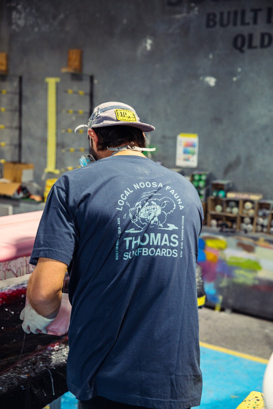 Thomas Flora & Fauna T-Shirt Vintage Indigo