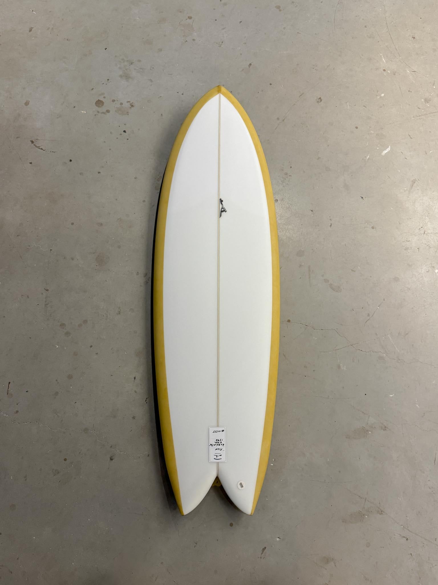 6'0” Fish #10555 – Thomas Surfboards