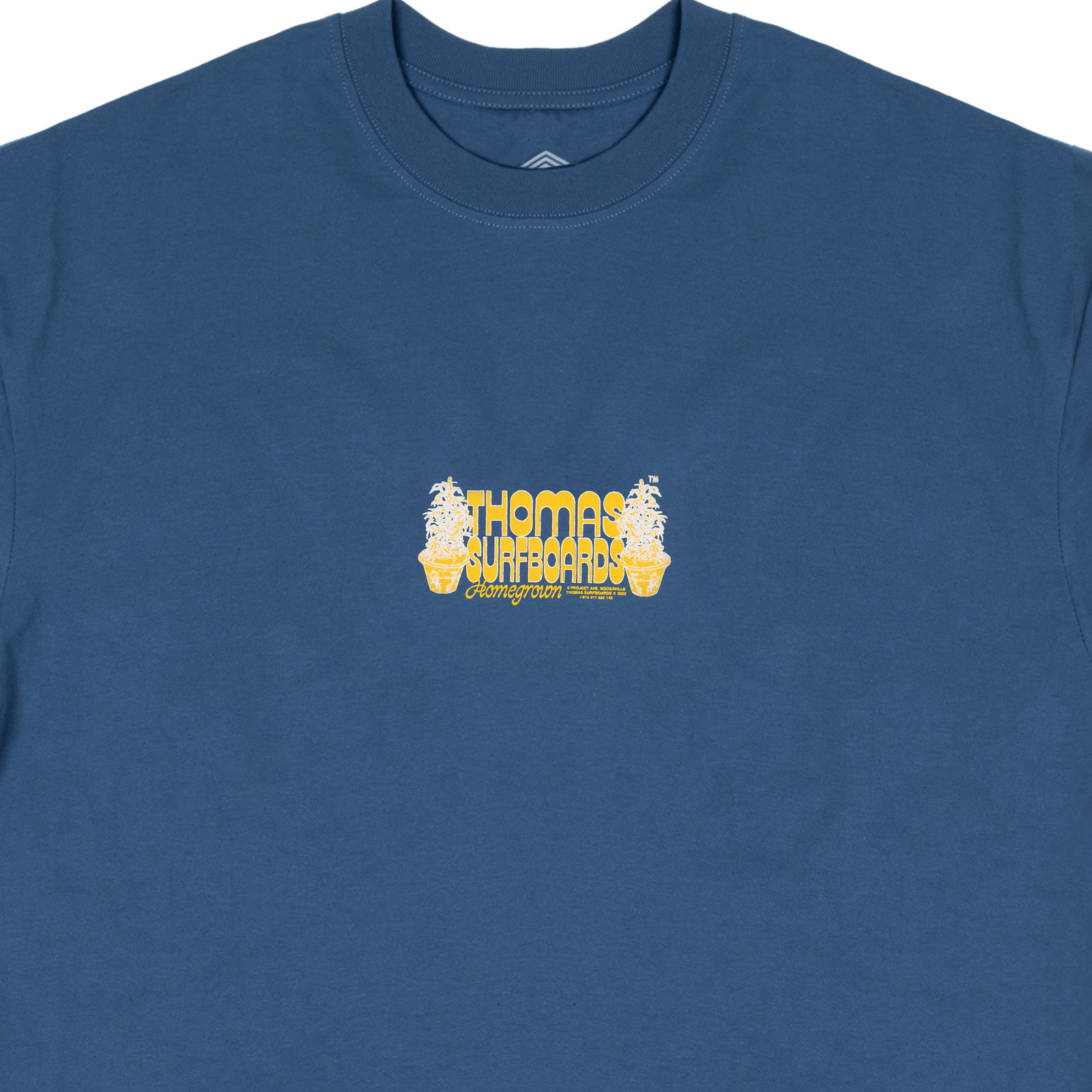 Thomas Homegrown T-Shirt Captain's Blue
