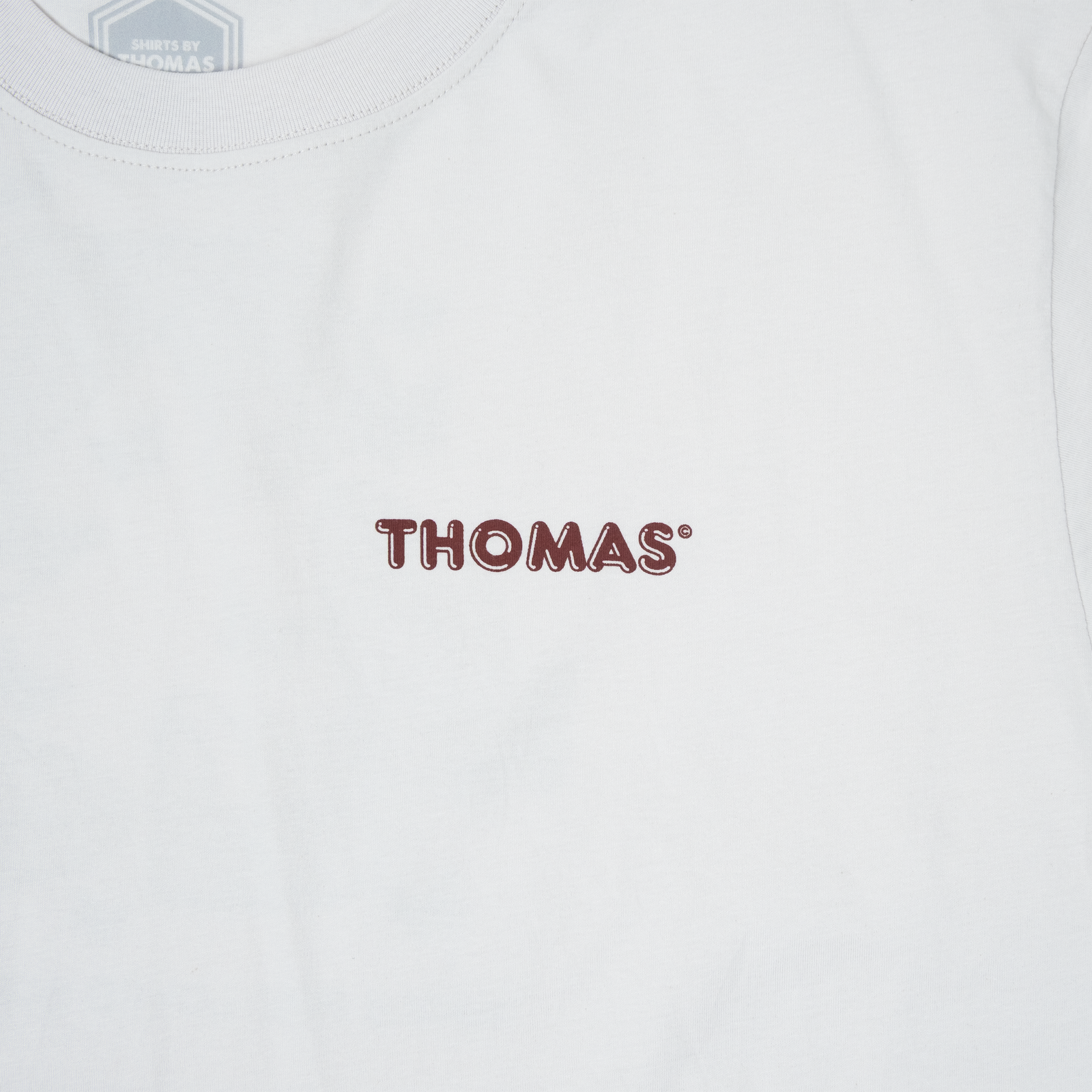 Thomas Repair & Reuse T-Shirt Dirty White
