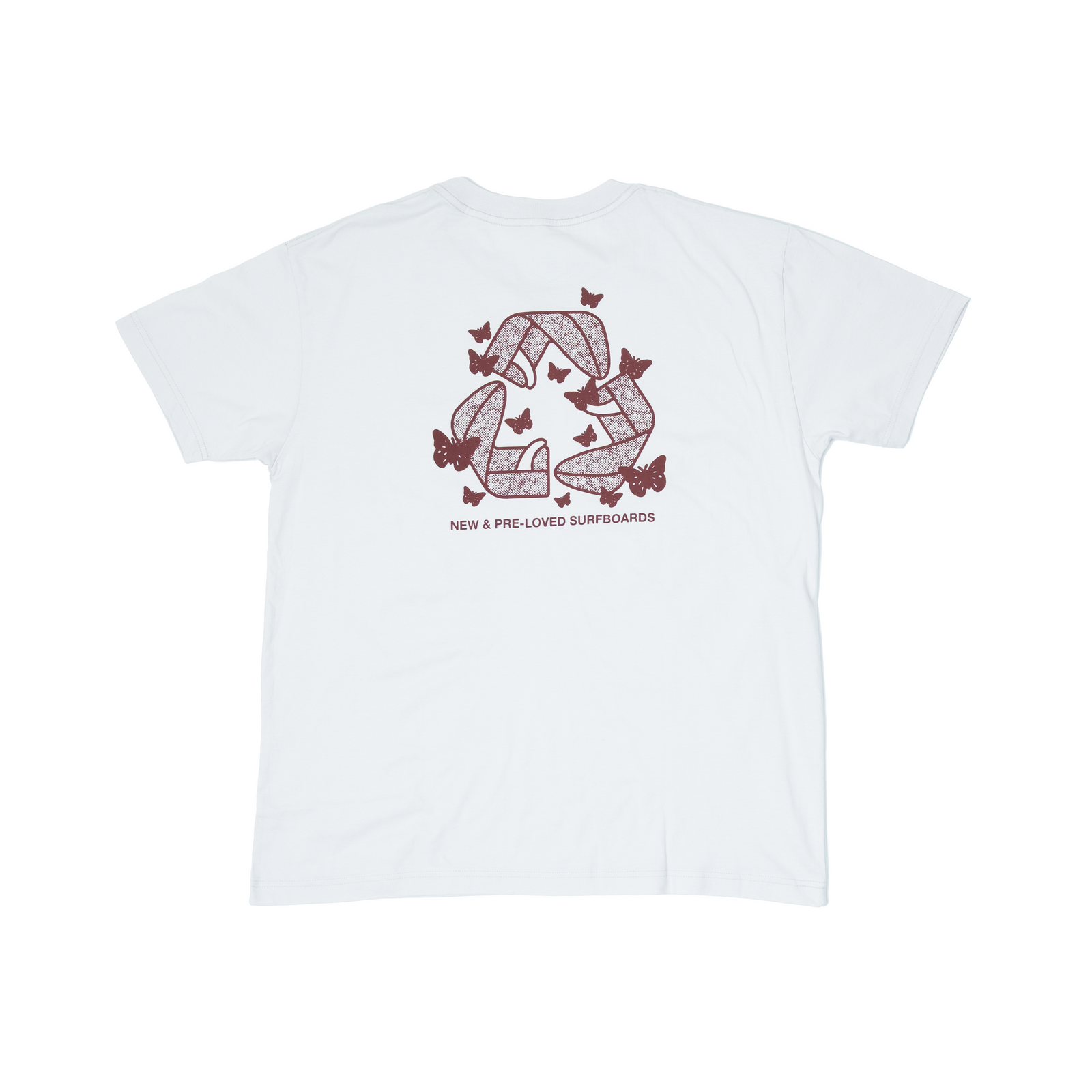 Thomas Repair & Reuse T-Shirt Dirty White
