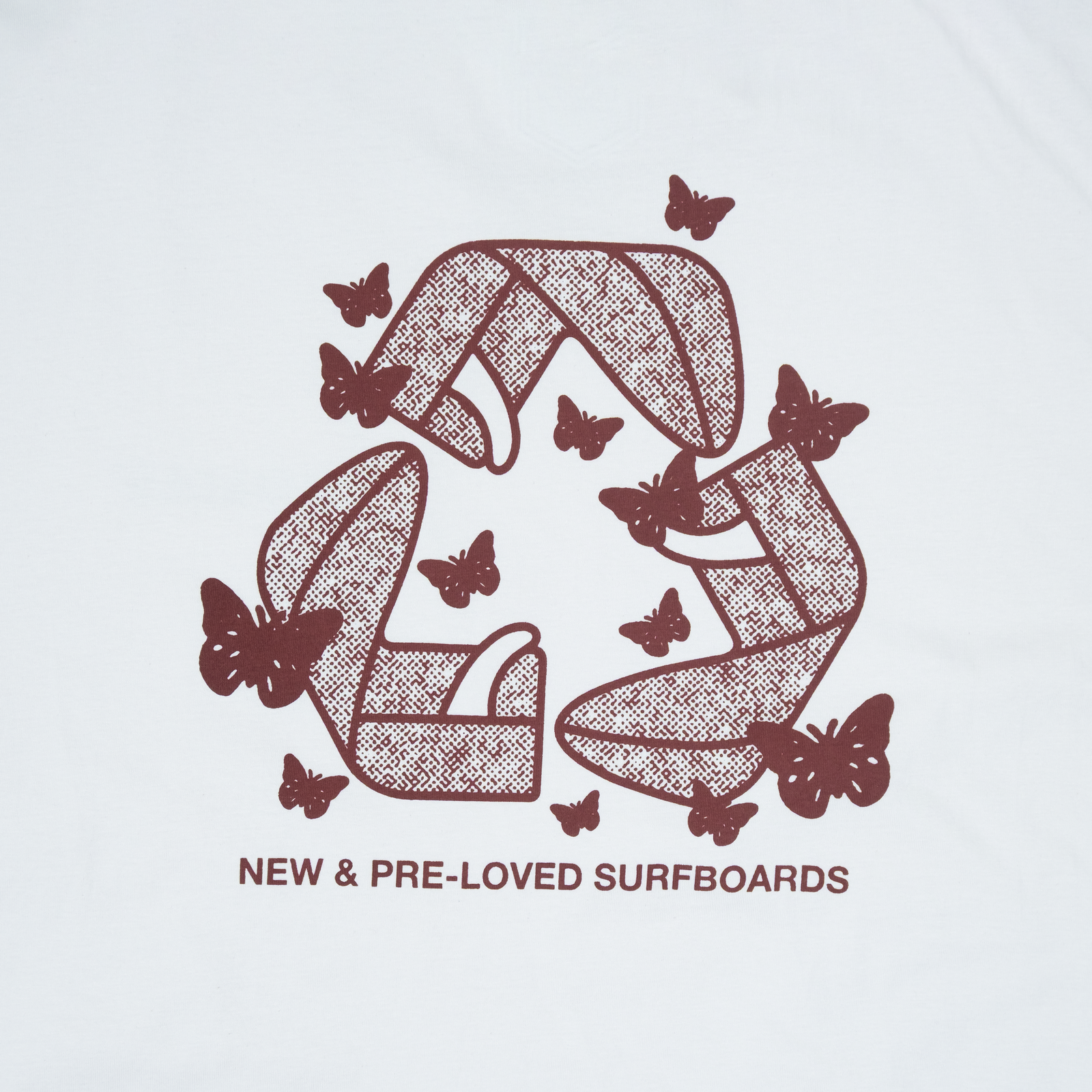 Thomas Repair & Reuse T-Shirt Dirty White