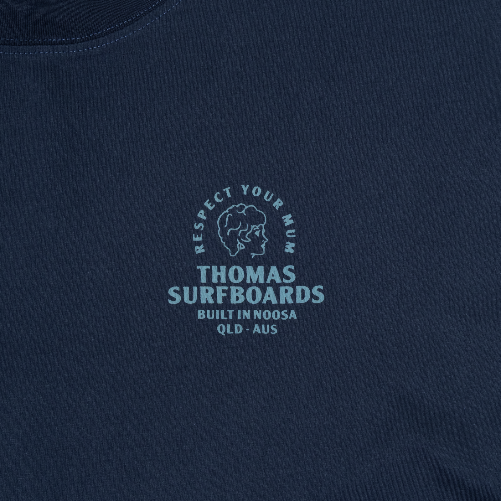Thomas Girl Head T-Shirt Vintage Indigo