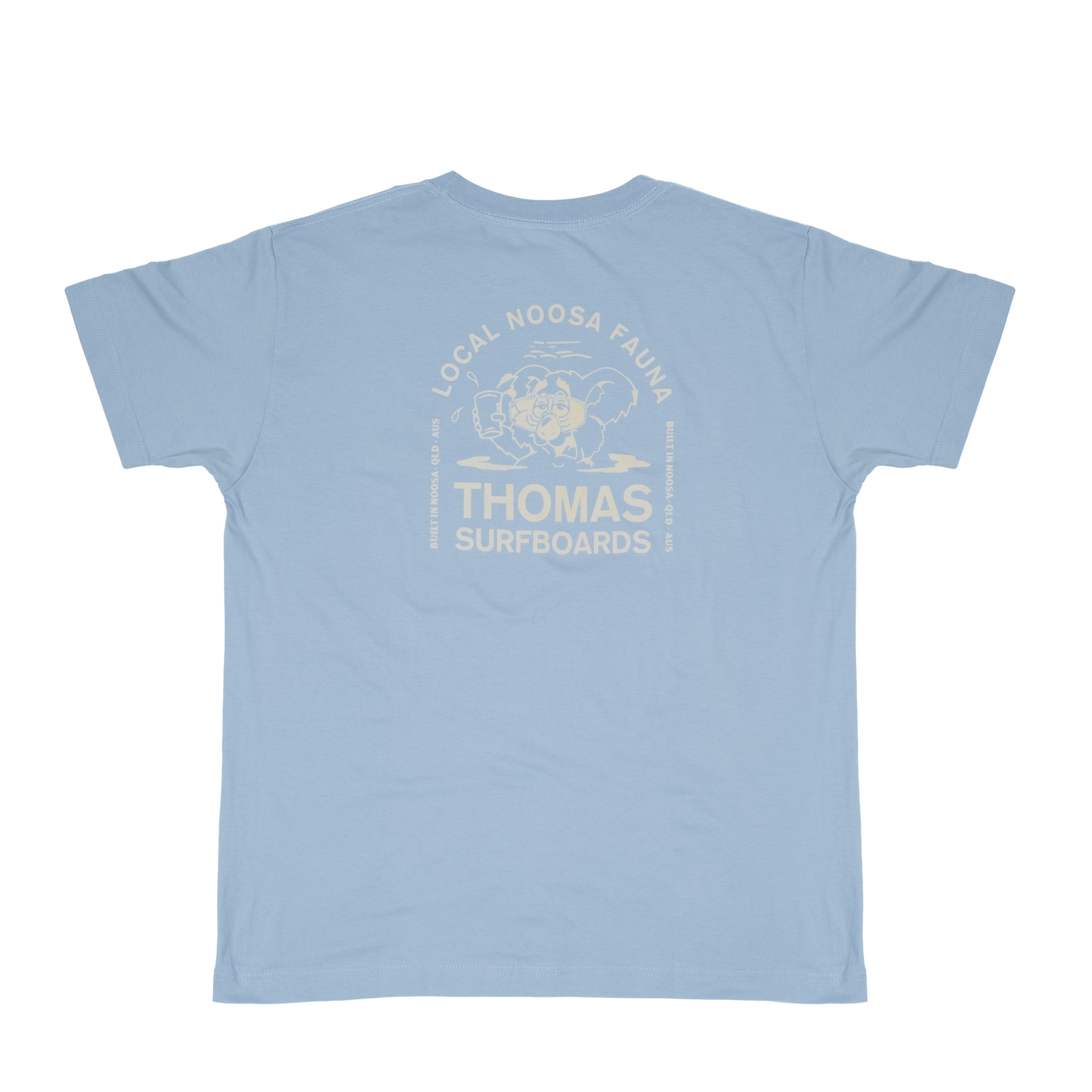 Thomas Local Noosa Fauna T-Shirt Smoke Blue