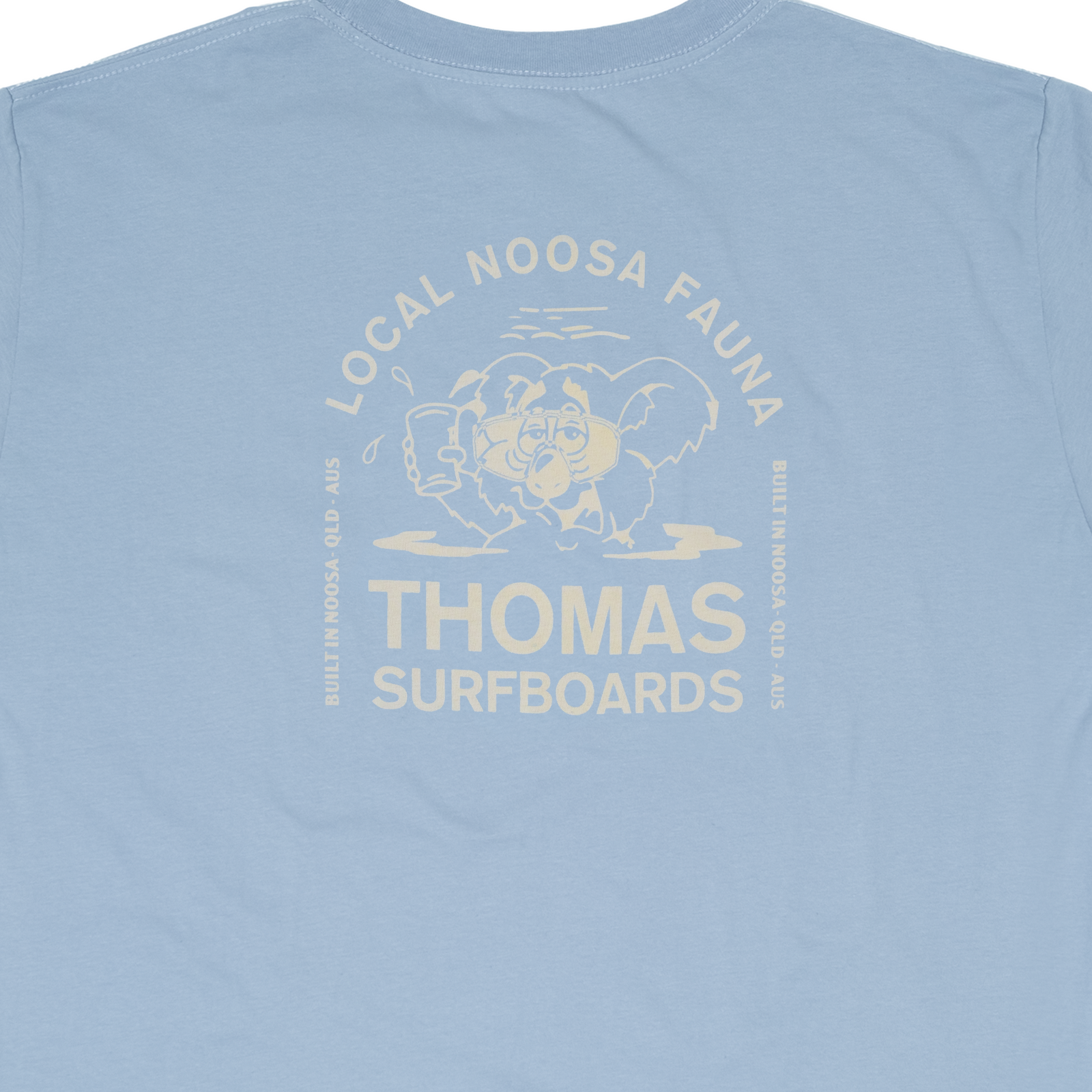 Thomas Local Noosa Fauna T-Shirt Smoke Blue