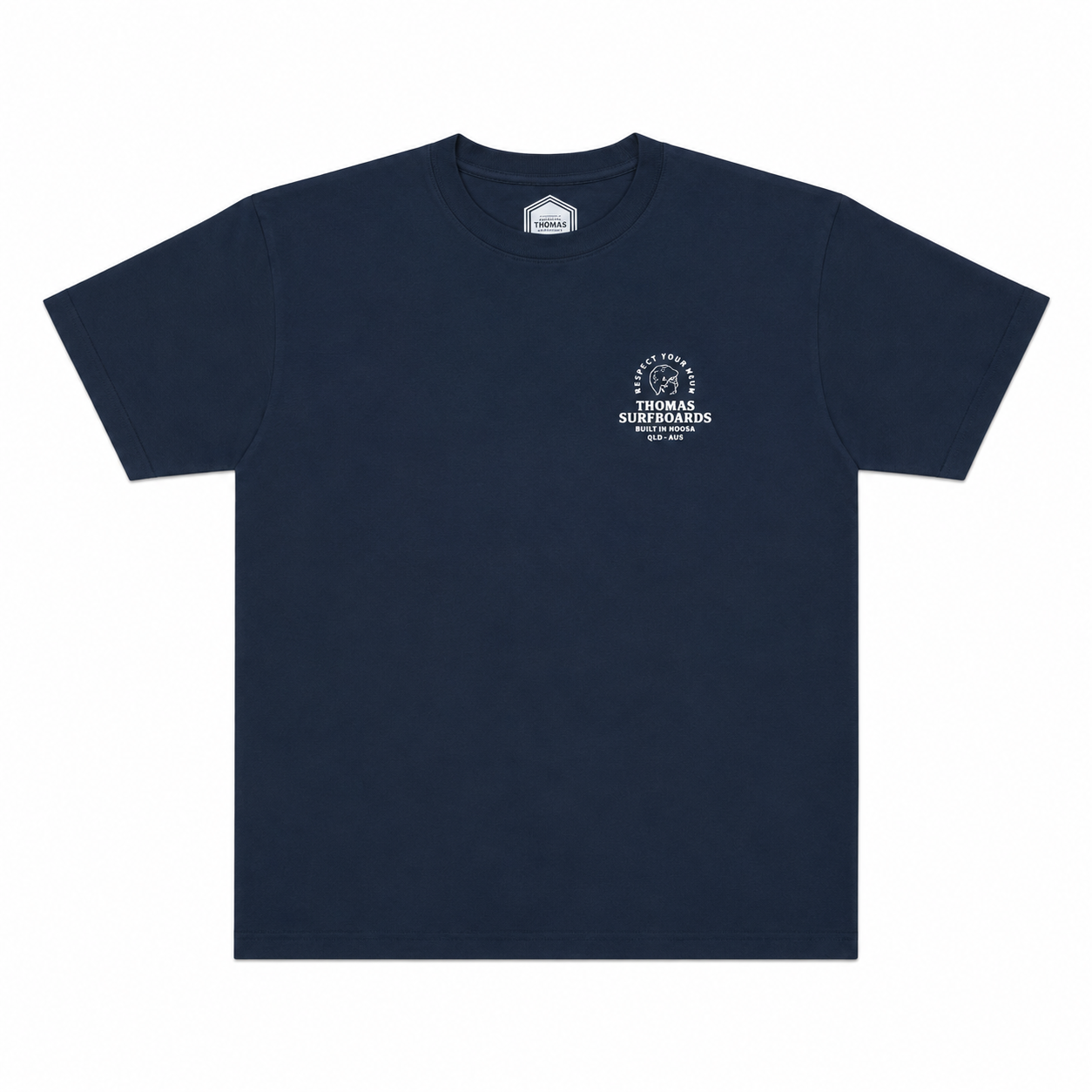 Thomas Girl Head T-Shirt Royal Navy Blue