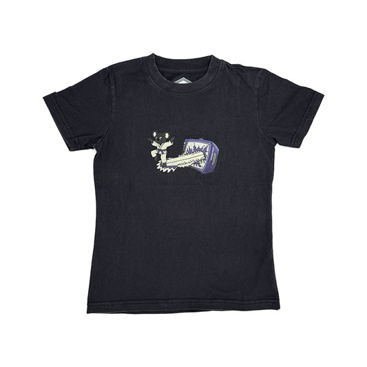 Thomas No More Screen Time Kids T-Shirt Washed Grey