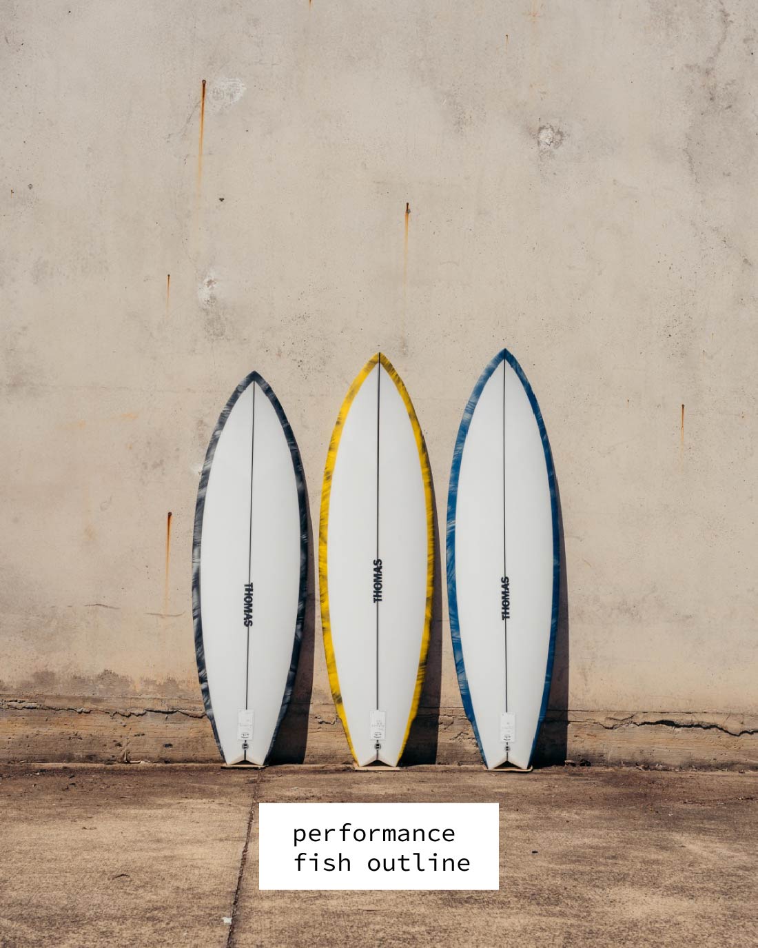 THOMAS SURFBOARDS Performance fish 5’4 PF2 – Thomas Surfboards