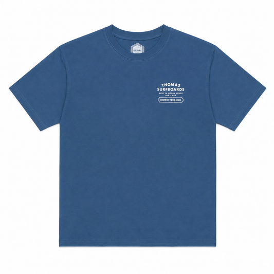 Thomas Respect Your Mum T-Shirt Captains Blue