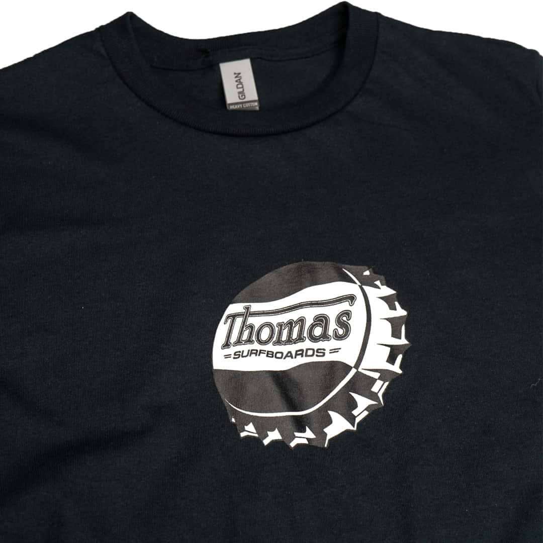 Thomas Bottle Cap T-Shirt Black