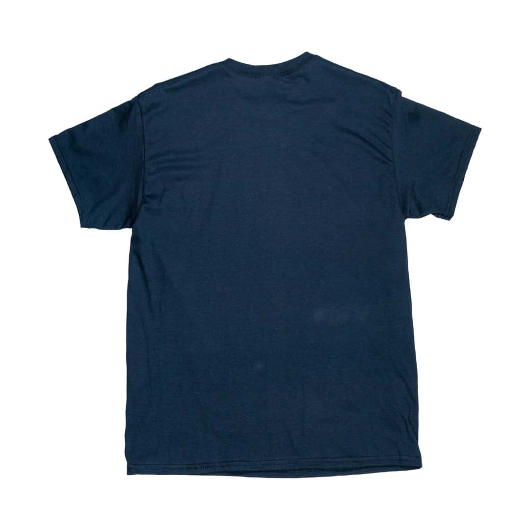 Thomas Repair & Reuse T-Shirt Navy Blue