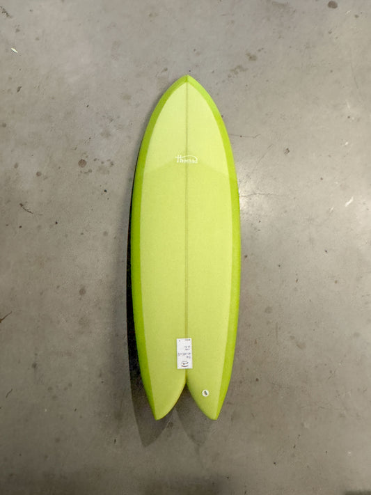 Thomas Surfboards Fish 5’5” Keel Twin Zen Surfboards |Twin Keel Fish 5'5