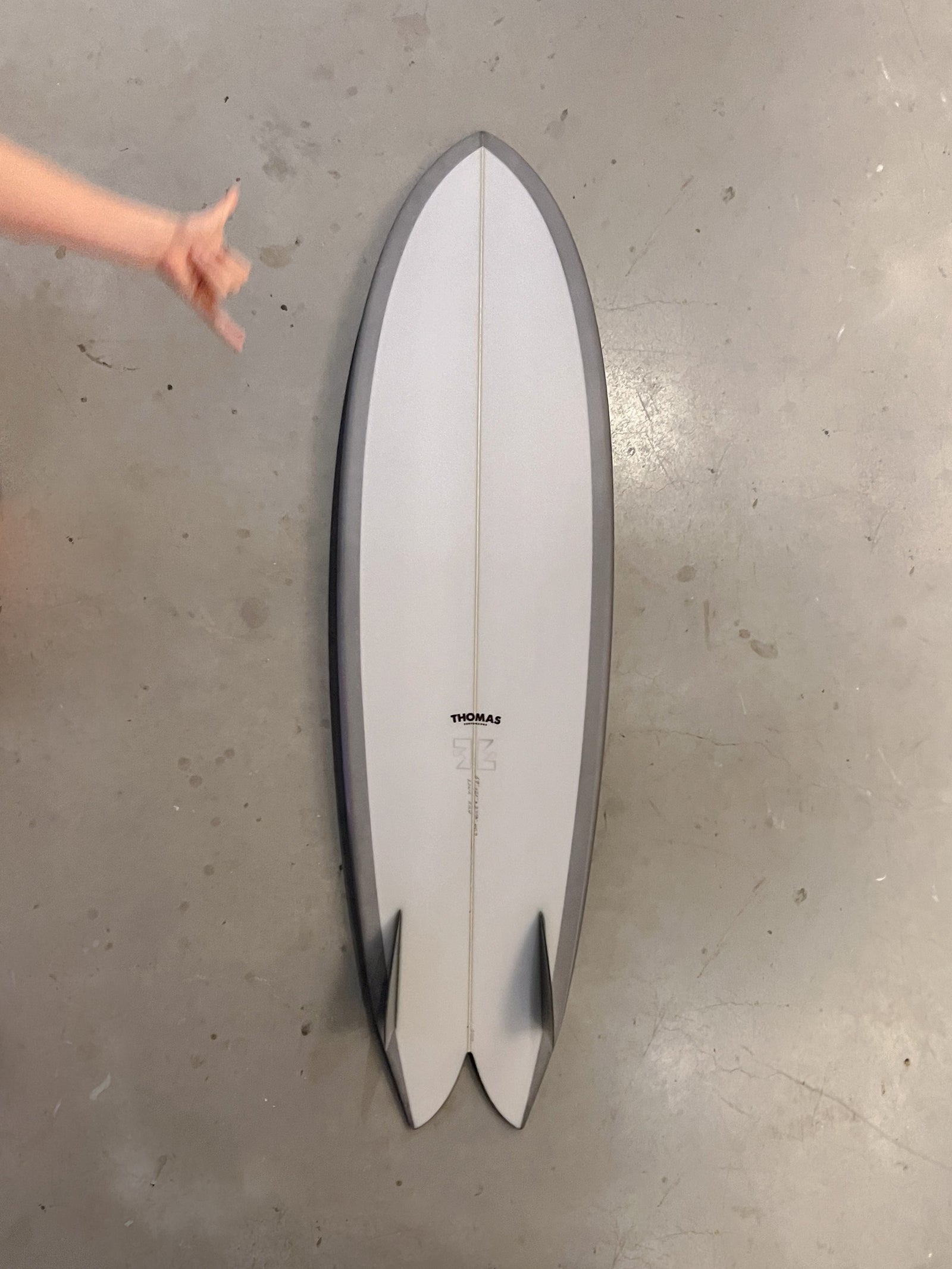 6'8" Long Fish #9753