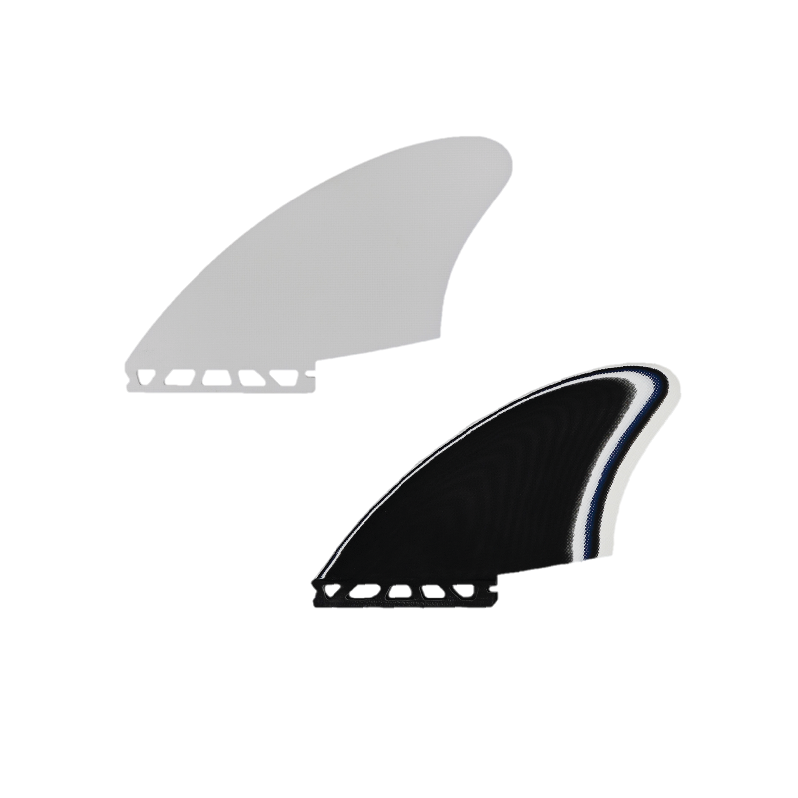 Liquida Twin Keel Fins Future Fin System - Pinne Da Surf In Vetro FK Blu Per Pesci Retrò - Foto 3