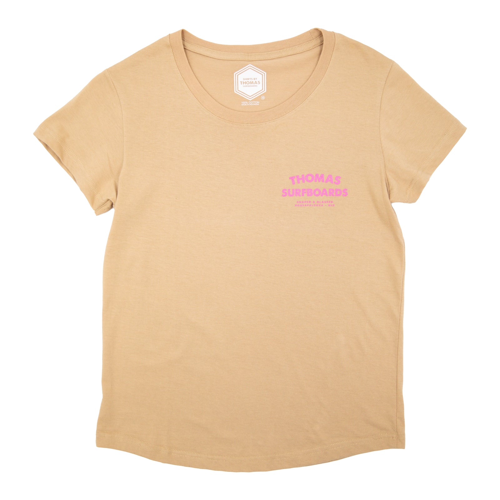 Thomas Noosapalooza Ladies T-Shirt Sand