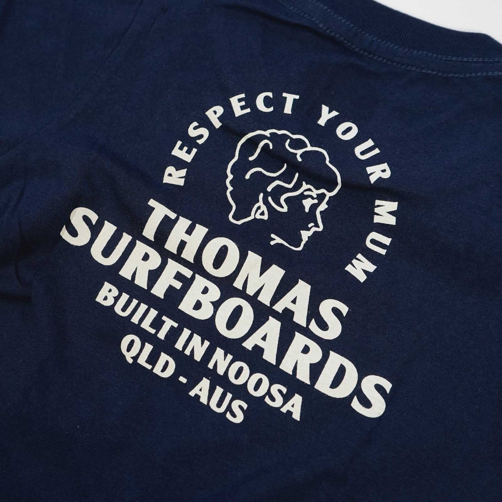 Thomas Girl Head Kids T-Shirt Navy Blue