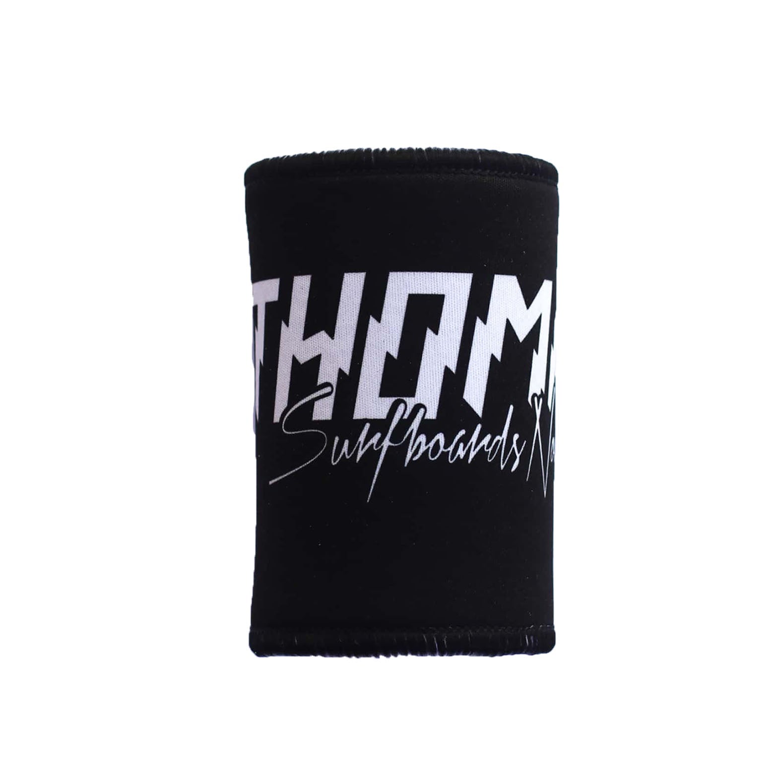Thomas Surfboards Stubby Cooler 80's Logo - Black