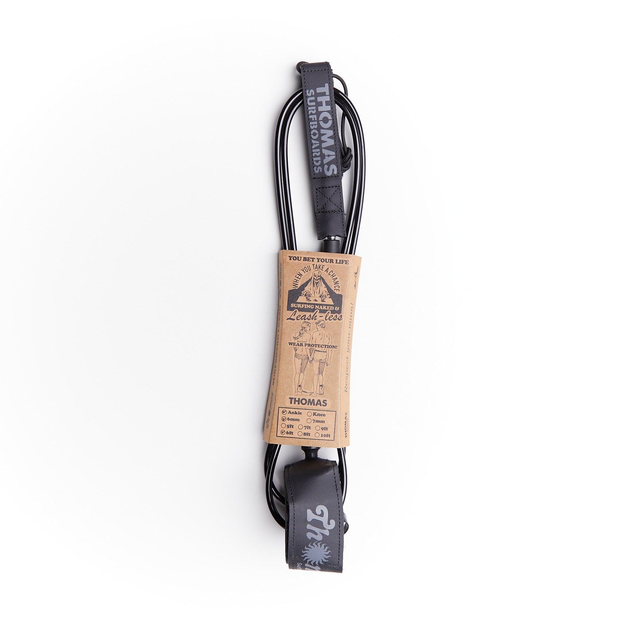 Thomas 6ft Leg Rope – Thomas Surfboards