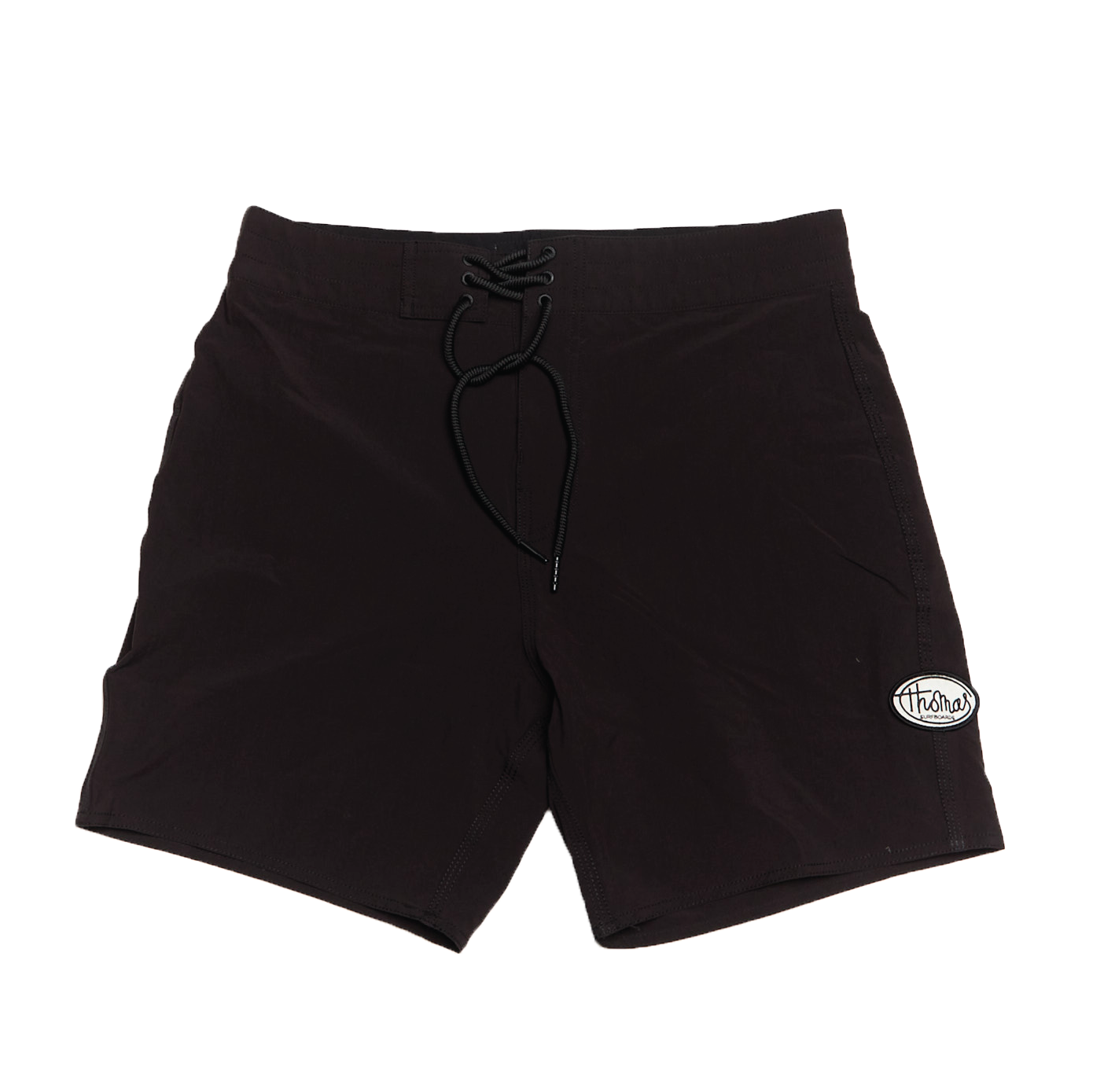 Thomas Black with Black Waistband Board Short