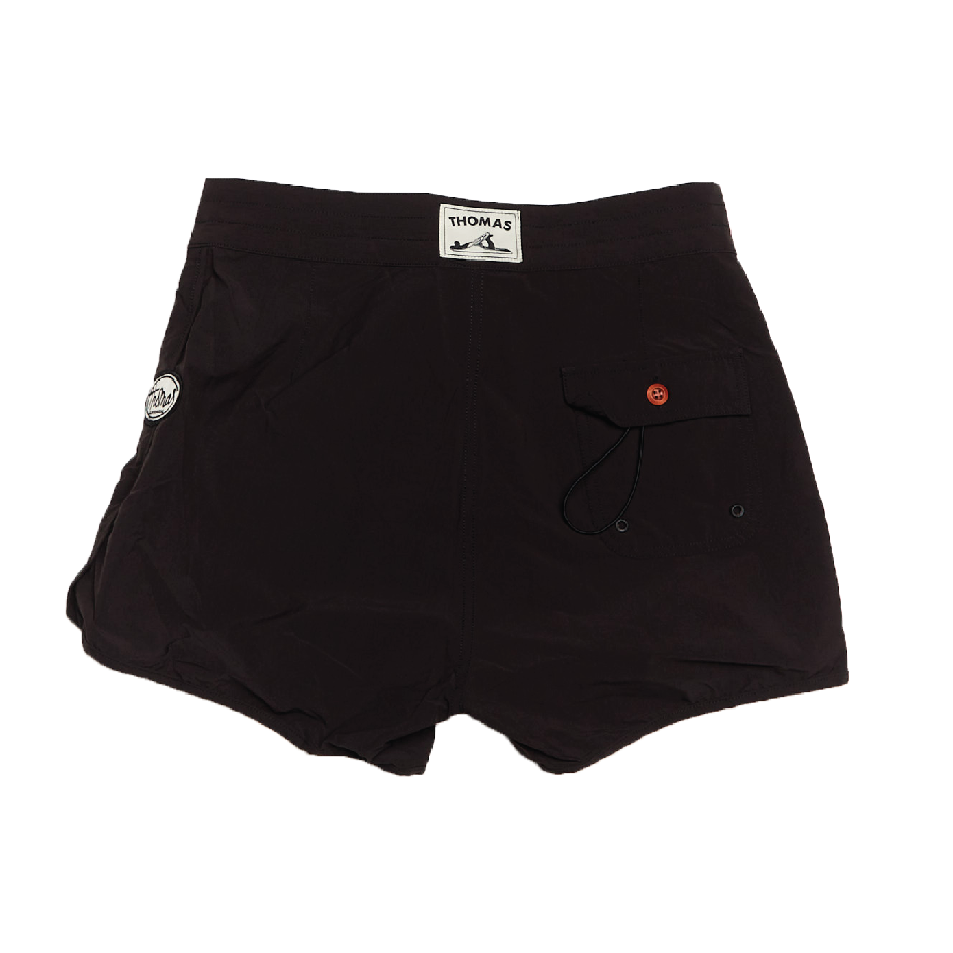 Thomas Women's Black with Black Waistband Board Short