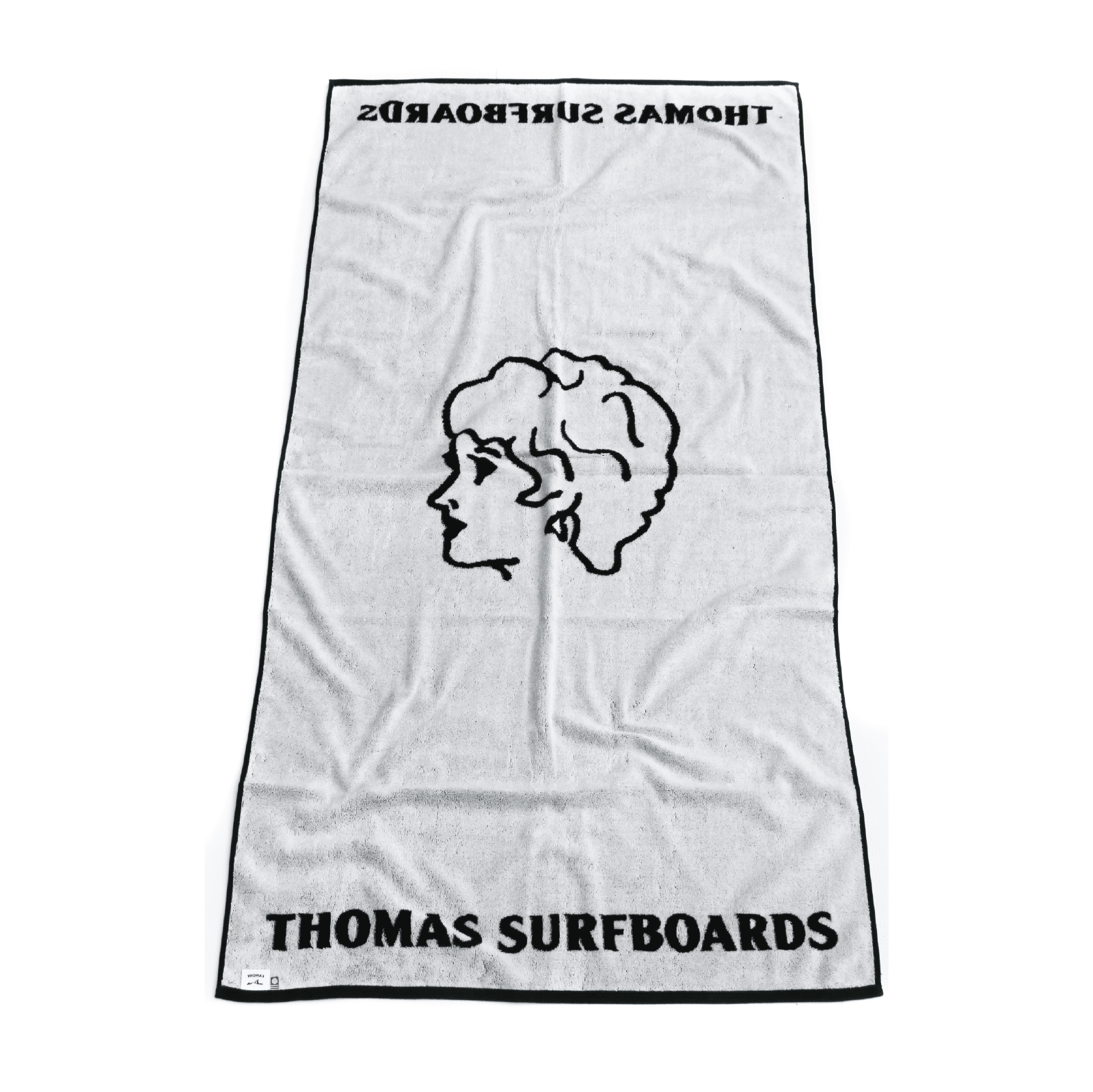 Thomas x Imabari Towel - Girl Head Black