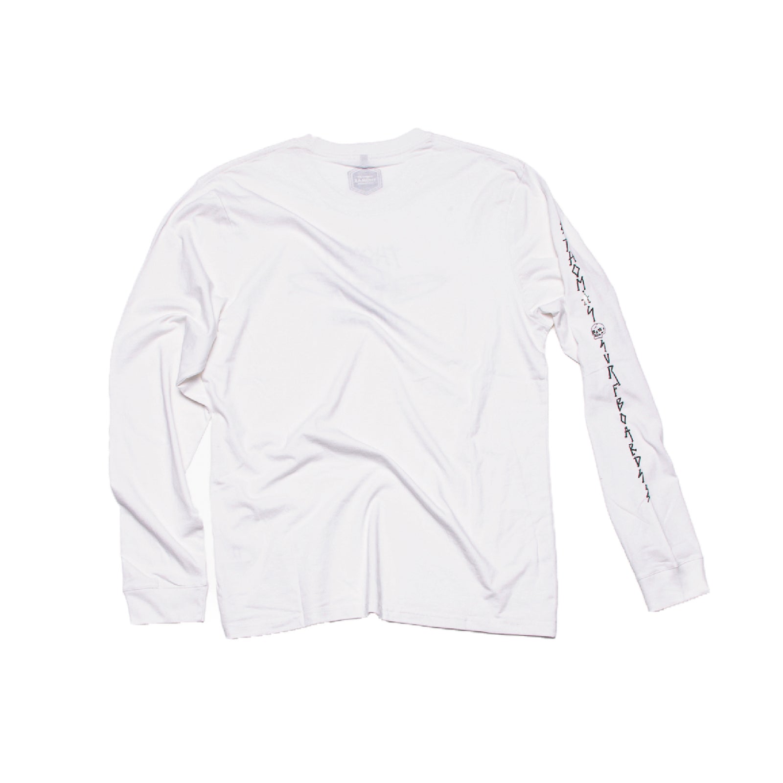 Thomas x Ady Putra Skull Long Sleeve T-Shirt White