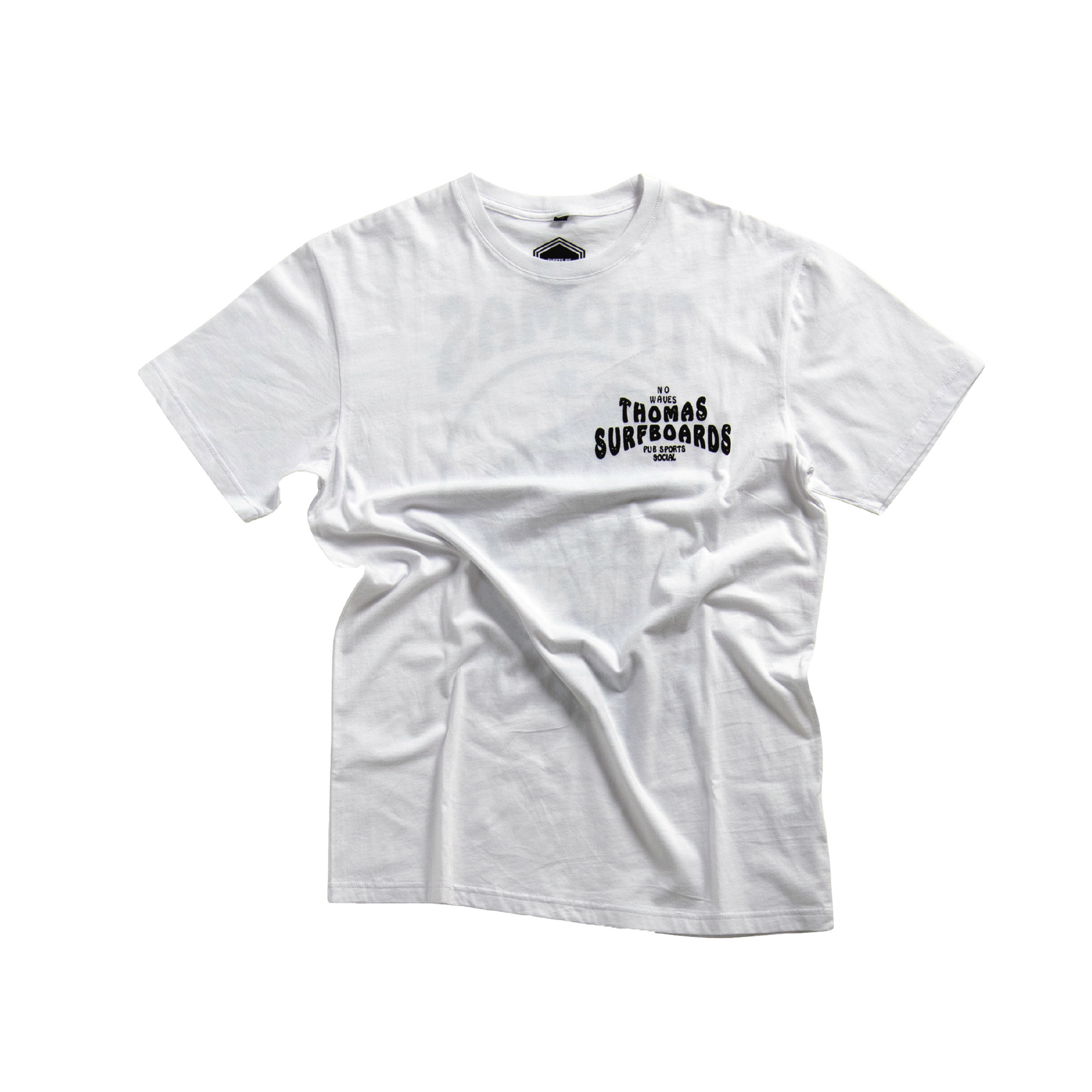 Thomas Pub Sports Social Snooker T-Shirt White