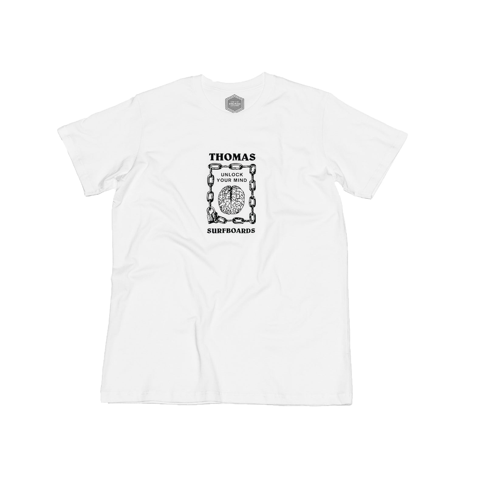 Thomas Unlock Your Mind T-Shirt White