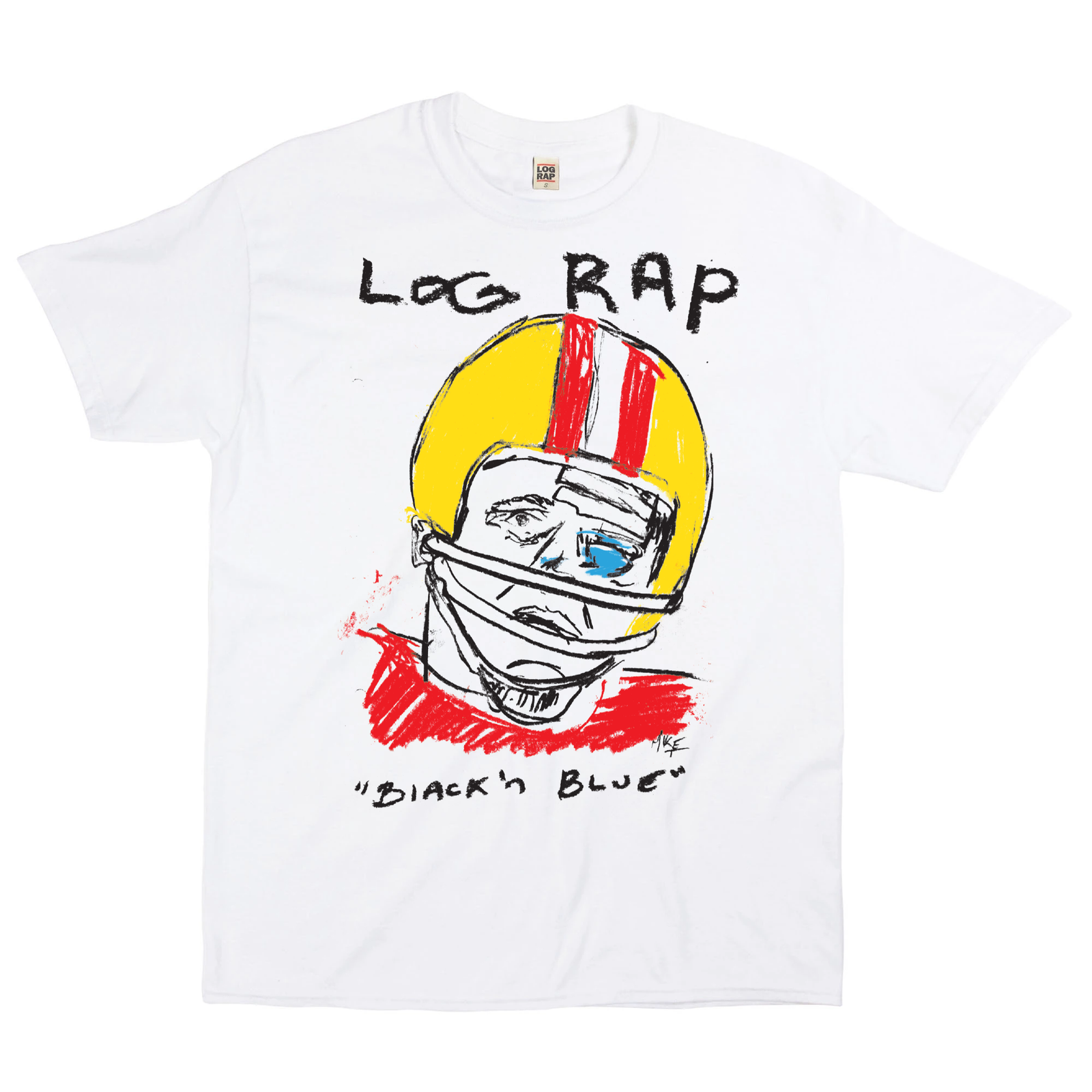 Log Rap & Mike Truck Black N Blue T-Shirt