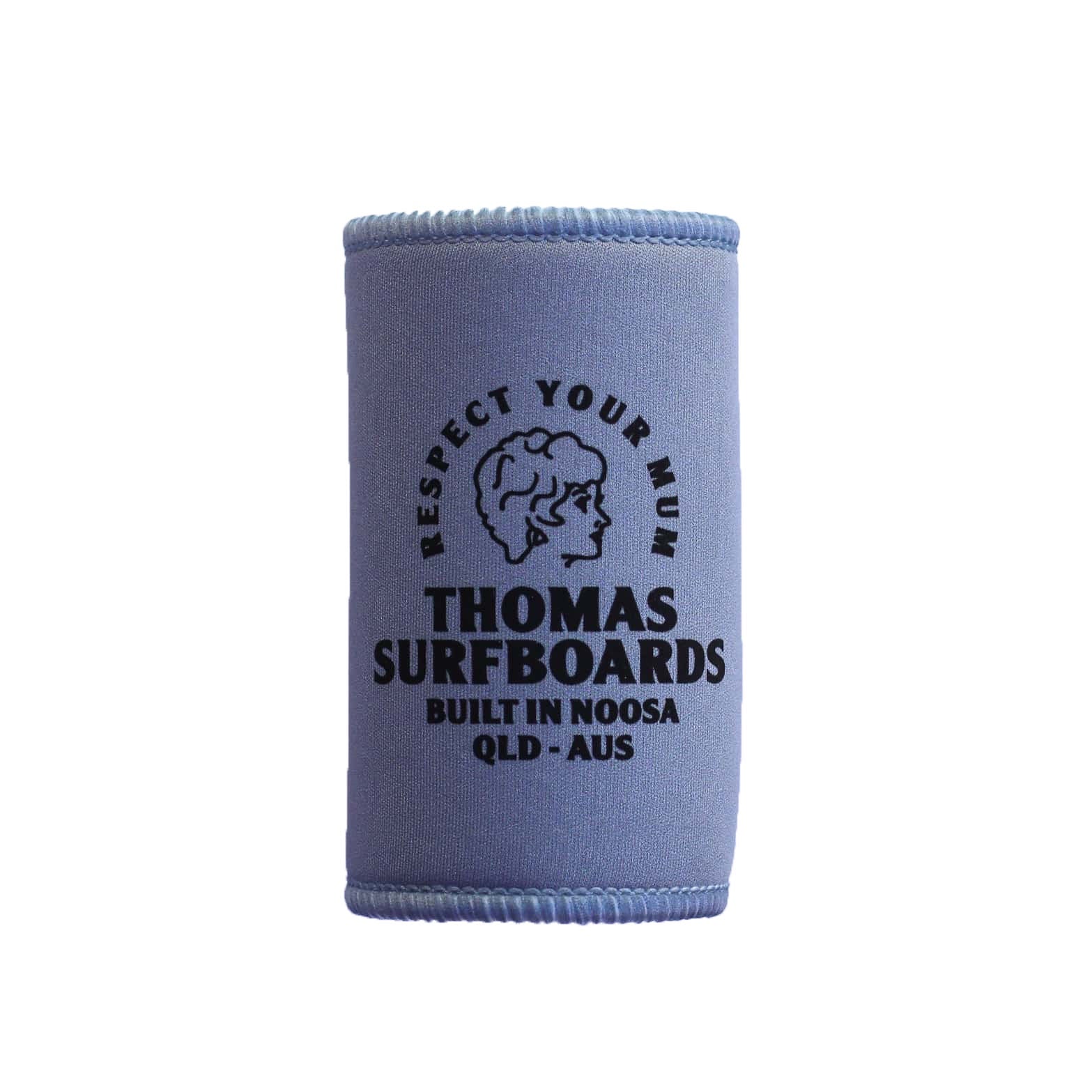 Thomas Surfboards Stubby Cooler Respect Your Mum - Grey
