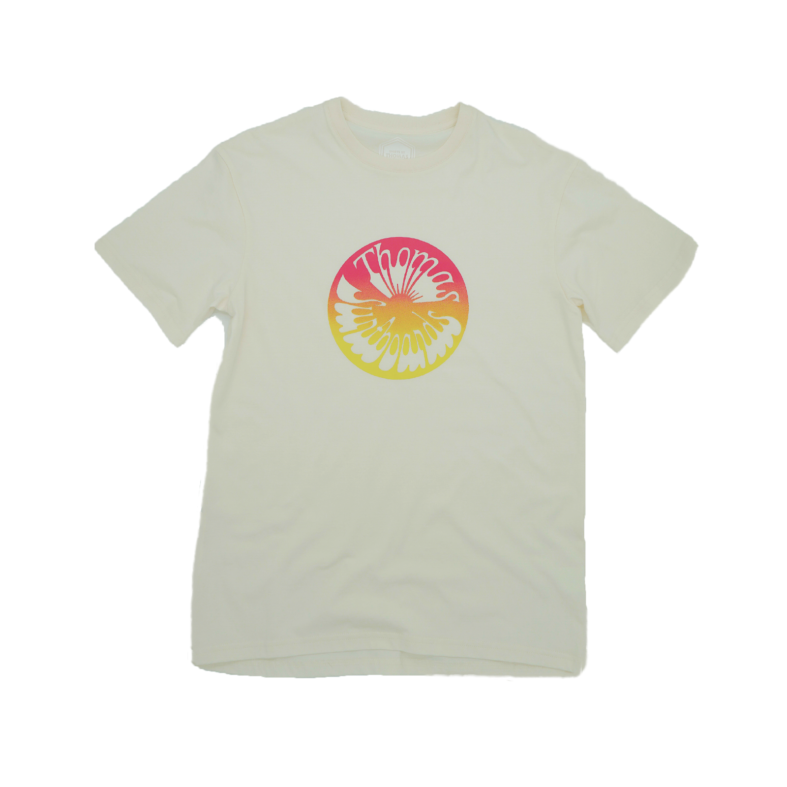 Thomas Sun Circle T-Shirt Coconut Milk