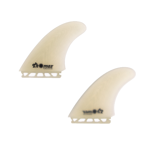 Thomas Upright Twin Fin | Clear